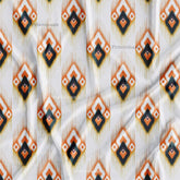 Motif Ikat Printed Fabric Men's Kurta